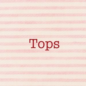 Short sleeve and long sleeve tops!